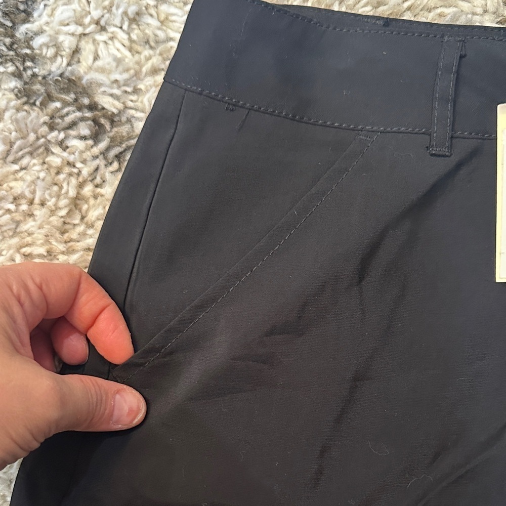 Max Studio Black Maxi Skirt with Slit - Picture 3 of 4